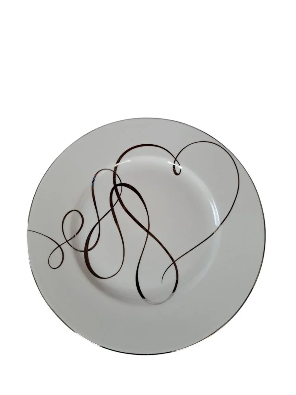Mikasa Love Story Salad Plate 8 1/2” New -with bar code sticker attached